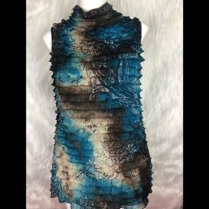 Cocomo Blouse High Collar Blouse